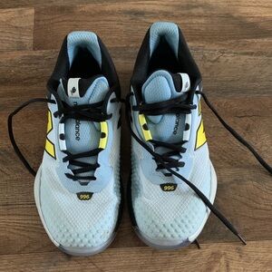 New Balance Women’s Light Blue and Yellow Sneakers